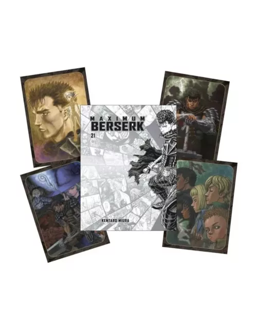 MAXIMUM BERSERK 21 (PORTADA ALTERNATIVA 4 POSTALES)